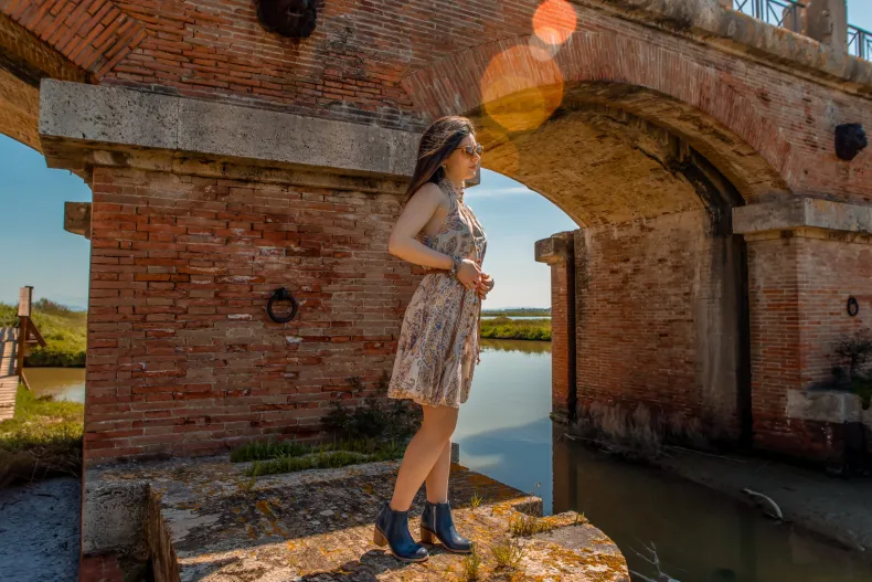 Ankle Boot In Brushed Nubuck Leather Jeans With Zip