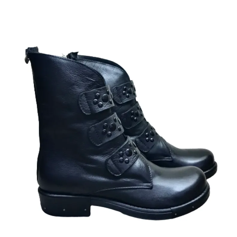 Ankle Boot With Back Zip