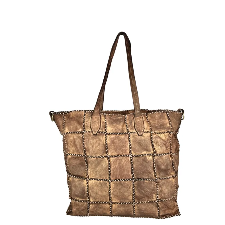 Asia – Bronzed Washed Leather Bag
