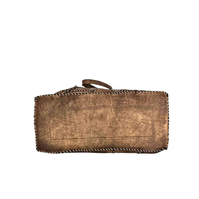 Asia – Bronzed Washed Leather Bag