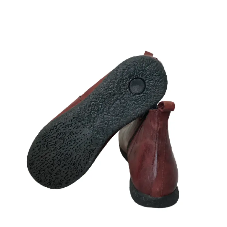 Beatles In Burgundy Leather