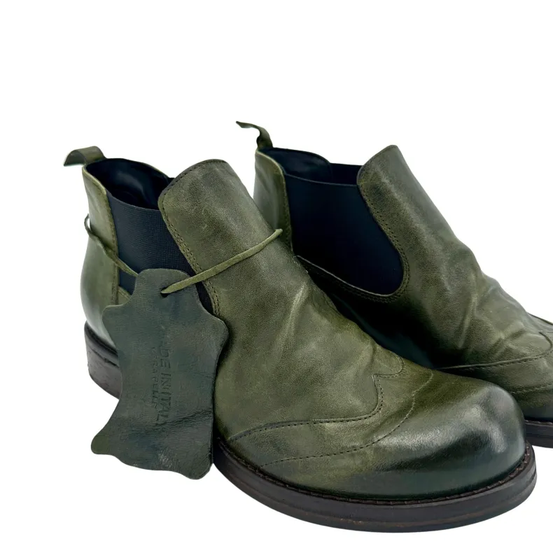Beatles In Green Dipped Leather