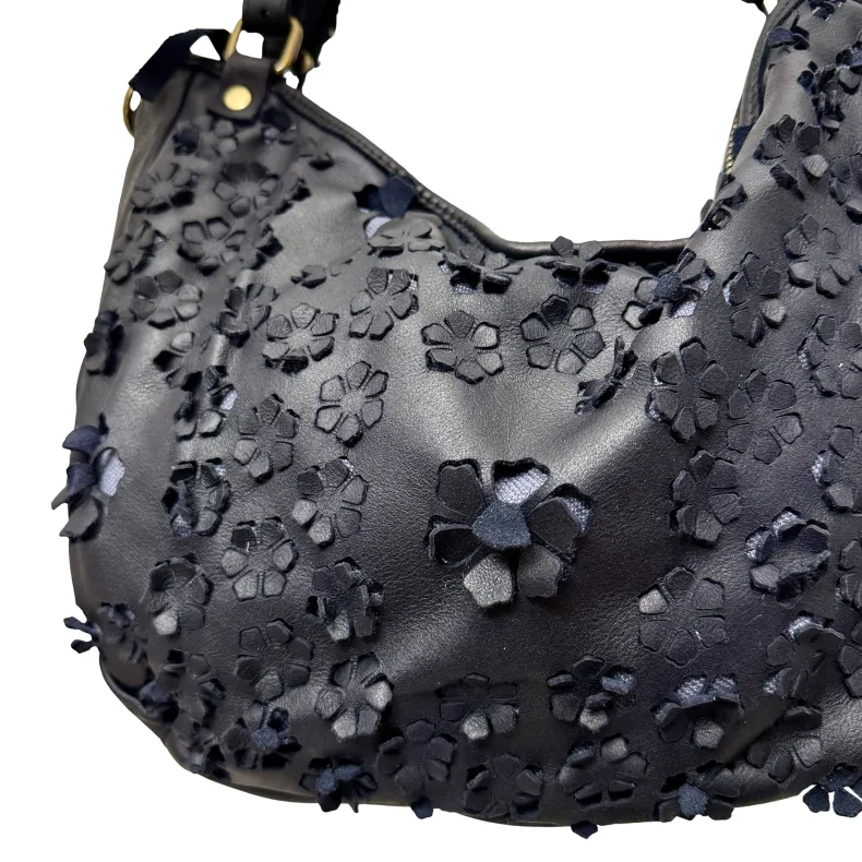 Big Lilac – Leather With Lasered Flowers