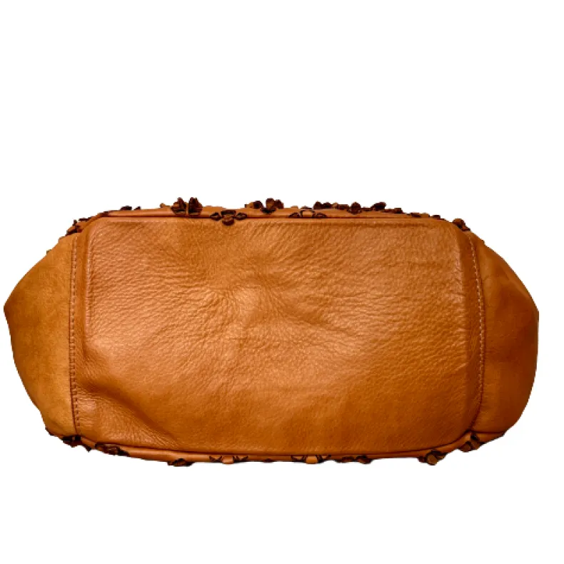 Big Lilac – Leather With Lasered Flowers