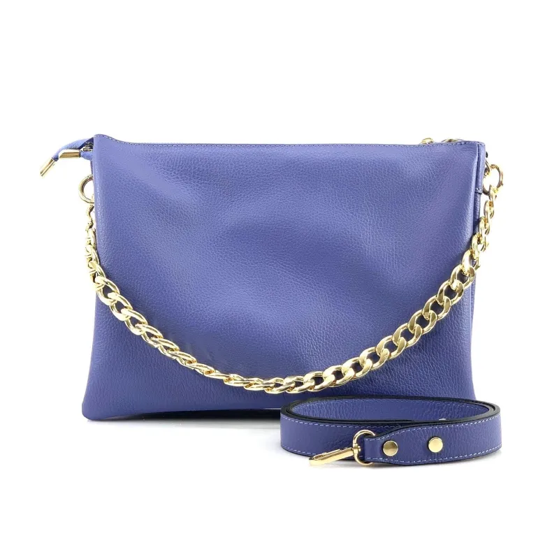Big Pearl – Clutch With Three Compartments And Chain