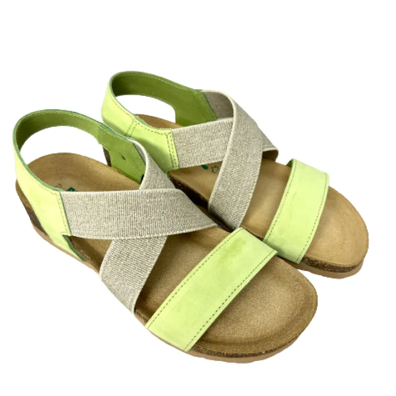 Bionatura Sandal With Lime Elastic