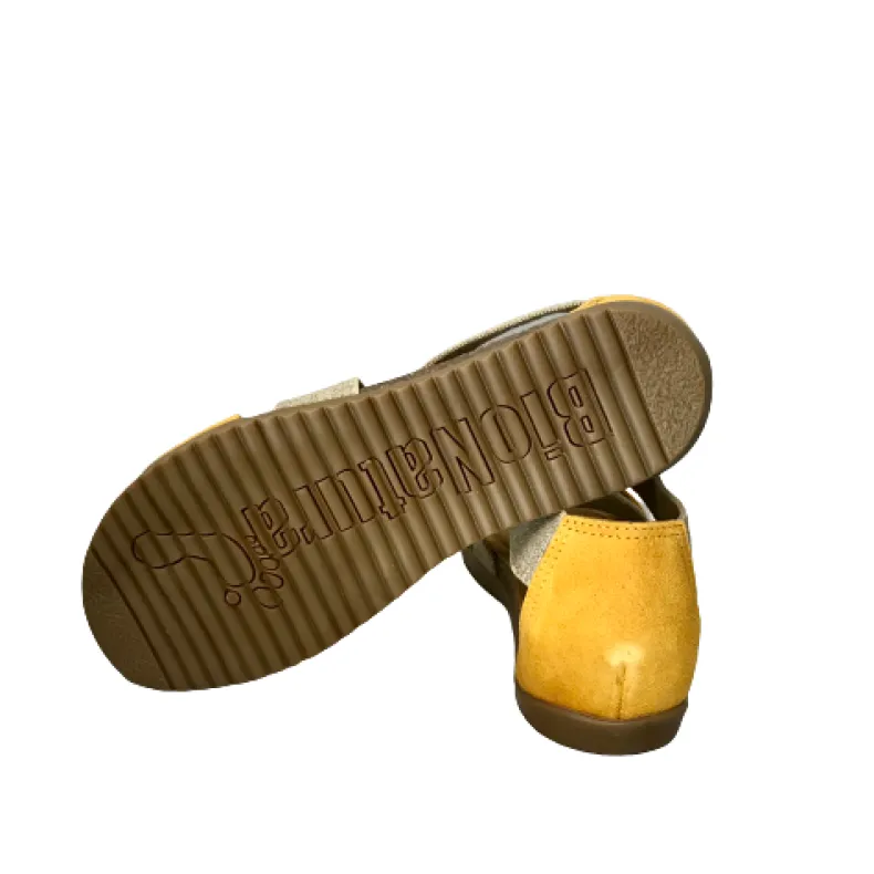 Bionatura Sandal With Ocher Elastic