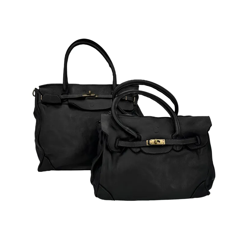 Birkin Small – Washed Leather Shopper