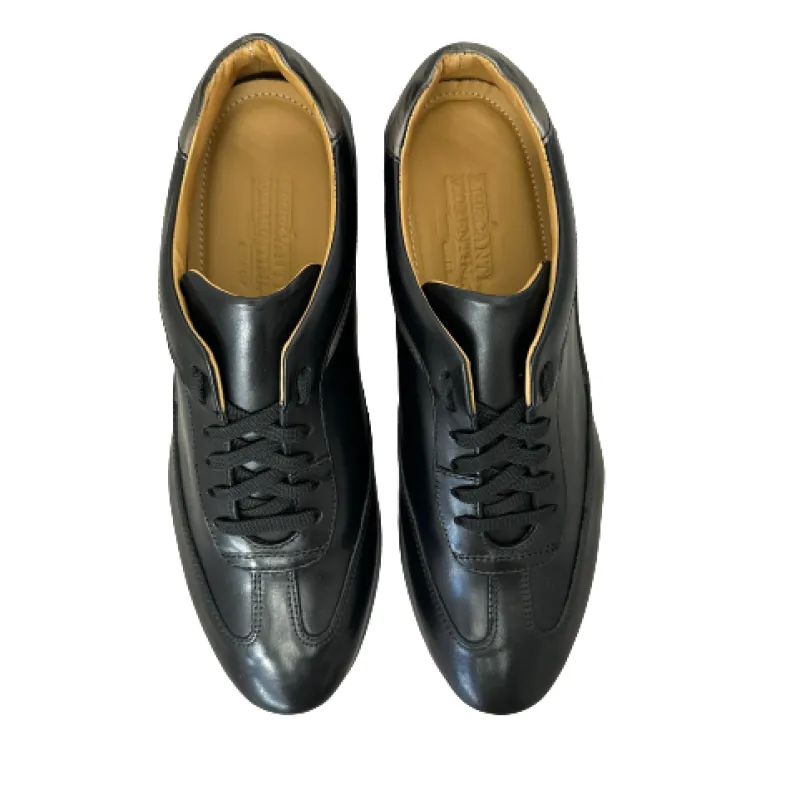 Black And Gray Low Sneakers