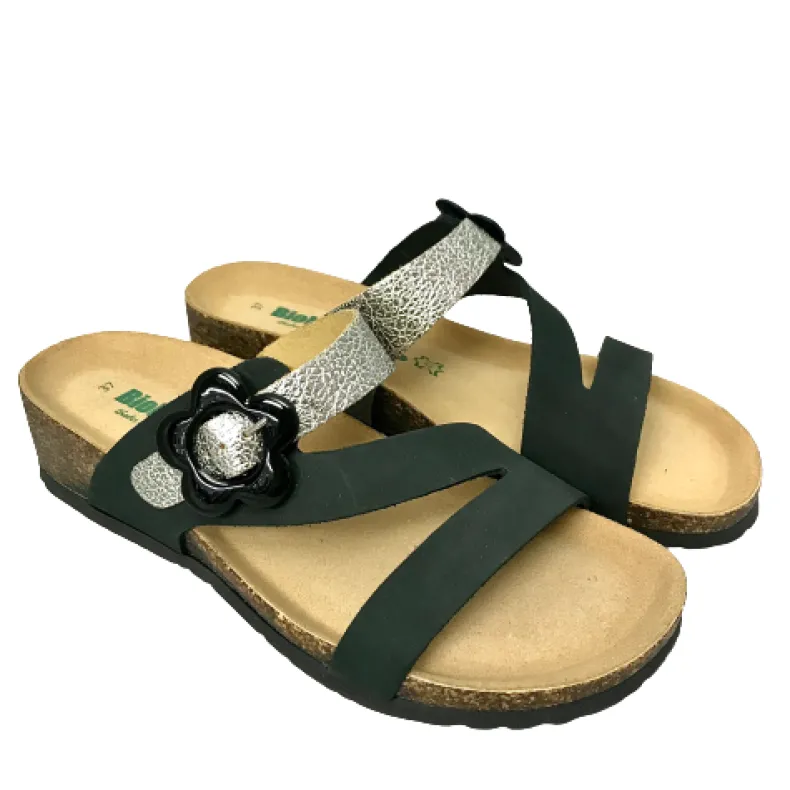 Black And Silver Bionatura Slipper