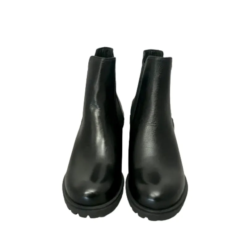 Black Beatles With Heel