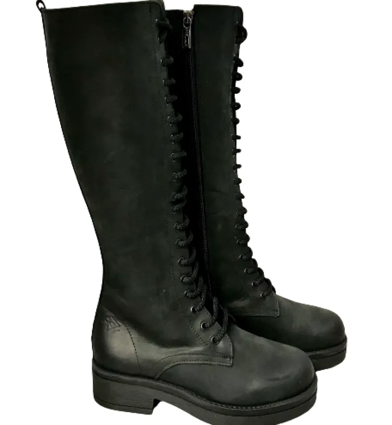 Black Handmade High Amphibian