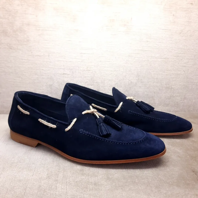 Blue Suede Moccasin