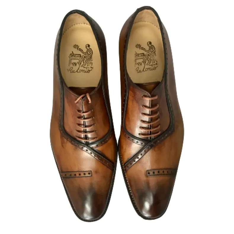 Brown Handmade Lace-up - Luxury Collection