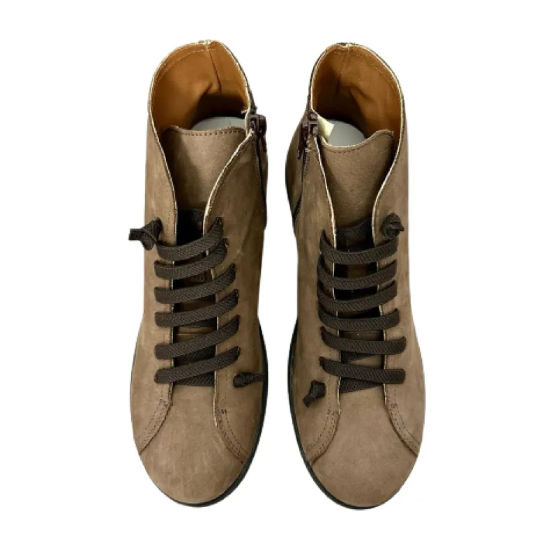 Brown Suede Sneaker