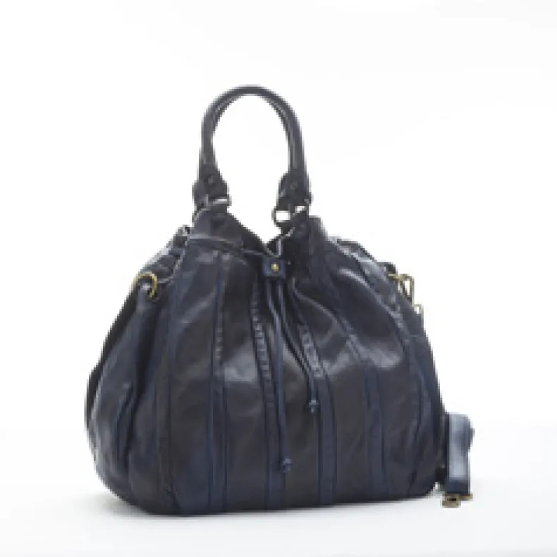 Bucket Model Soft Leather Bag