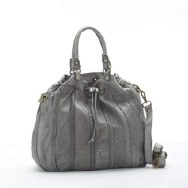 Bucket Model Soft Leather Bag