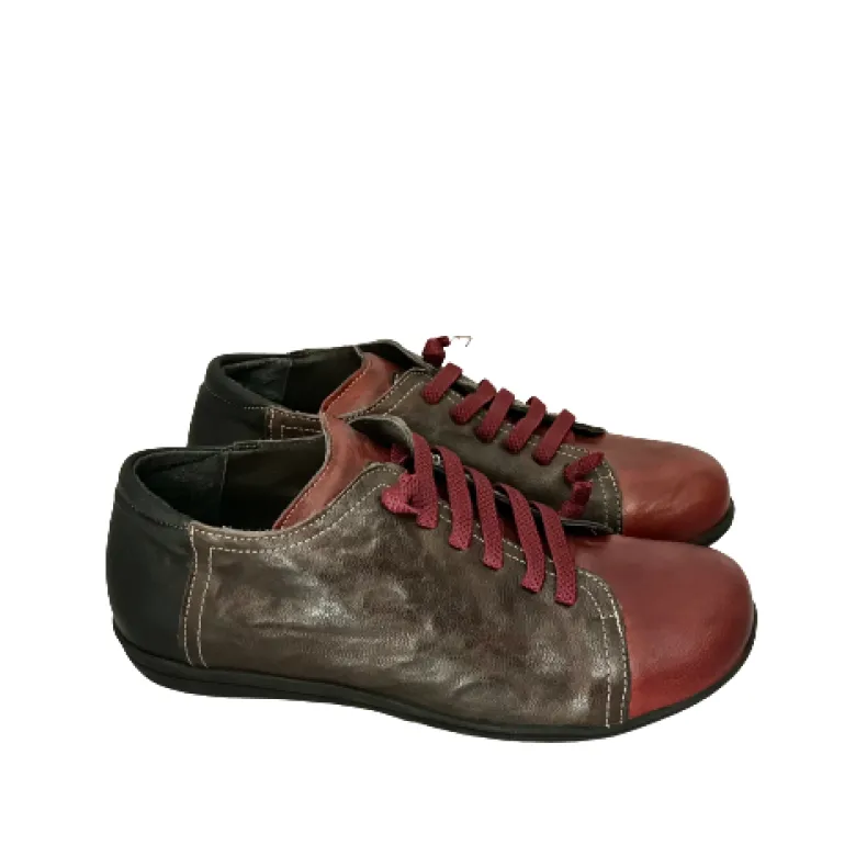 Burgundy And Cloud Sneaker