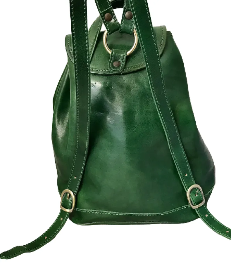 Classic Handcrafted Bucket Backpack M