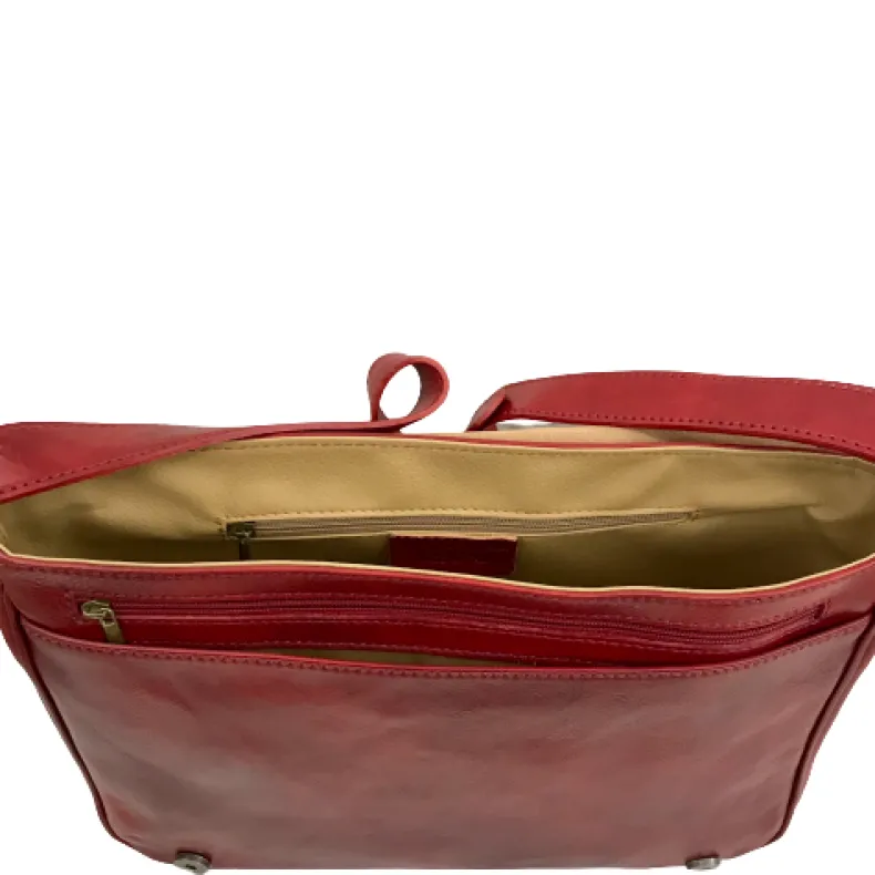Classic Handcrafted Single Compartment Messenger