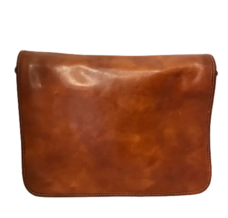 Classic Handcrafted Messenger With 3 Compartments