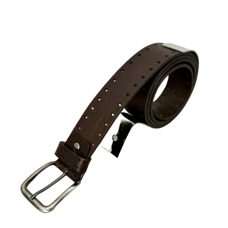 Craft Belt In Perforated Leather 1947