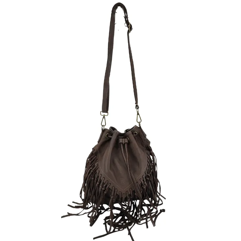 Dallas – Bucket Bag With Fringes