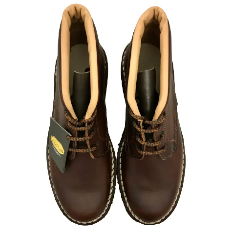 Dark Brown Vibram Work Boot