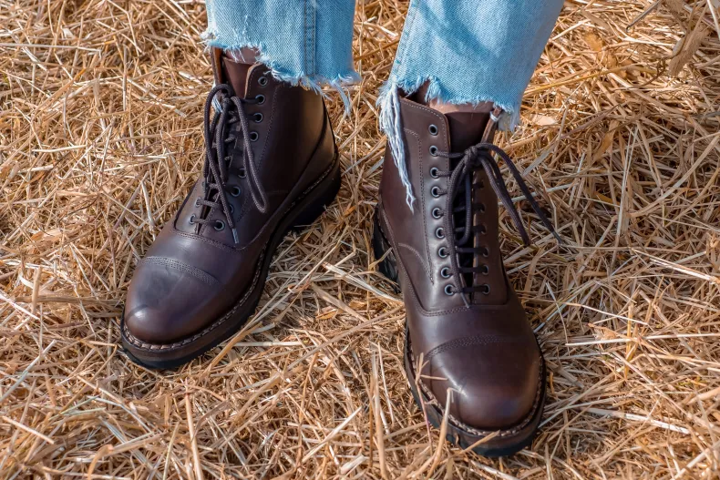 Dark Brown Work Boot