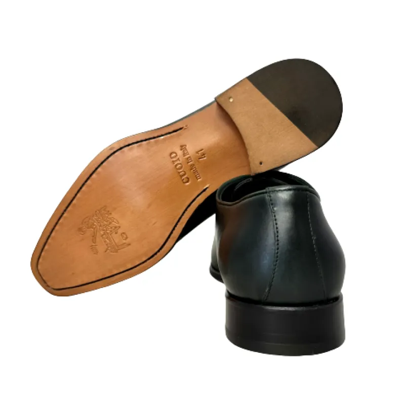 Dark Green Blake Handmade Lace-up