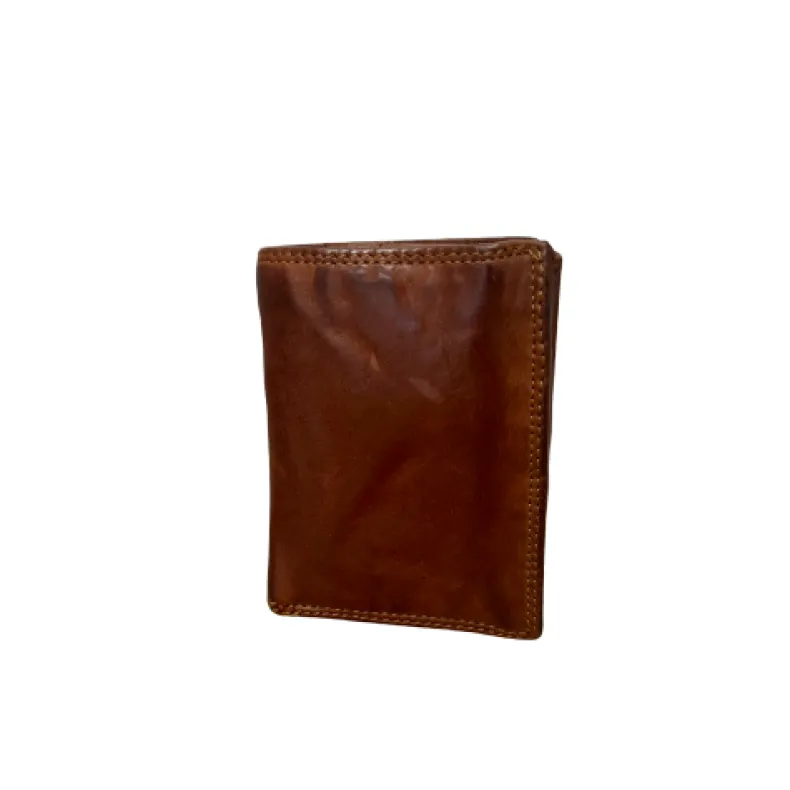 Dipped Vertical Handcrafted Wallet