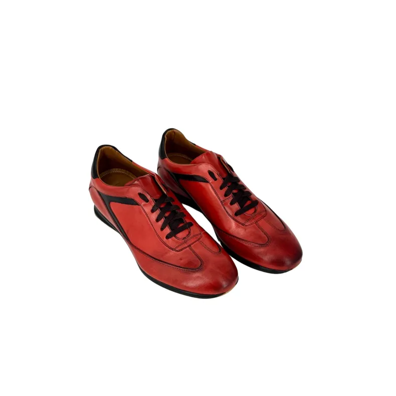 Ferrari – Red And Chocolate Sneakers