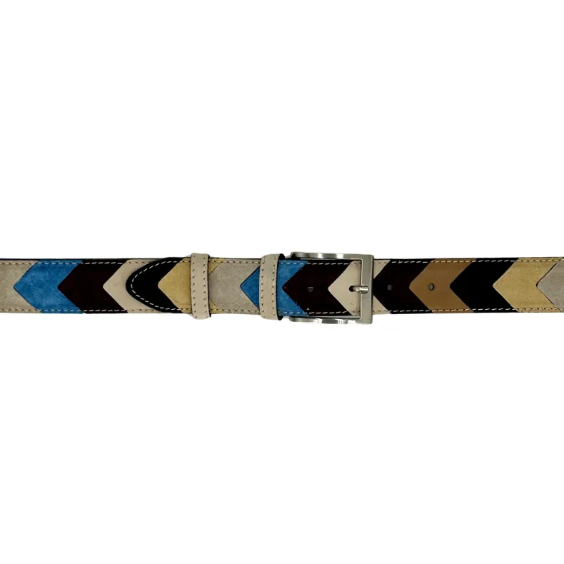 Freccia – Multicolored Nubuck Belt