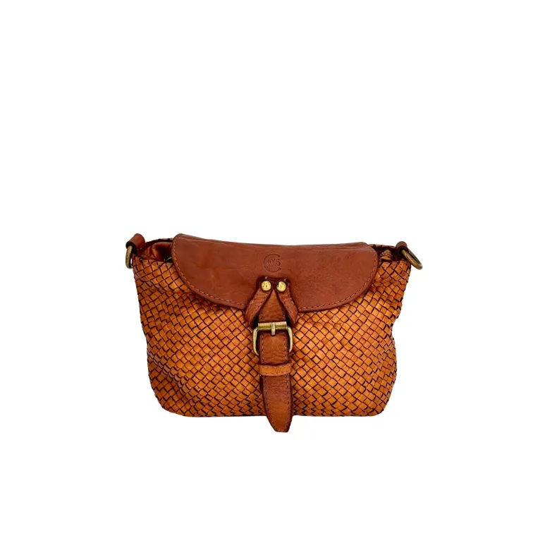 Gemma - Woven Leather Shoulder Strap