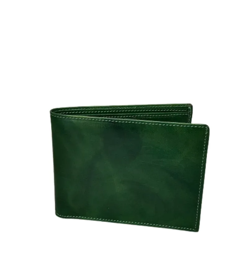 Green Handcrafted Wallet