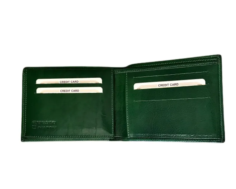 Green Handcrafted Wallet
