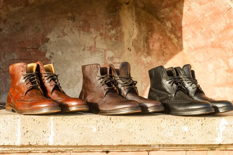 Handcrafted Amphibian In Brown Dipped Buffalo