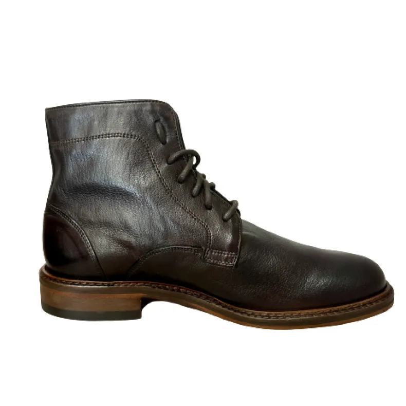 Handcrafted Amphibian In Dark Brown Buffalo