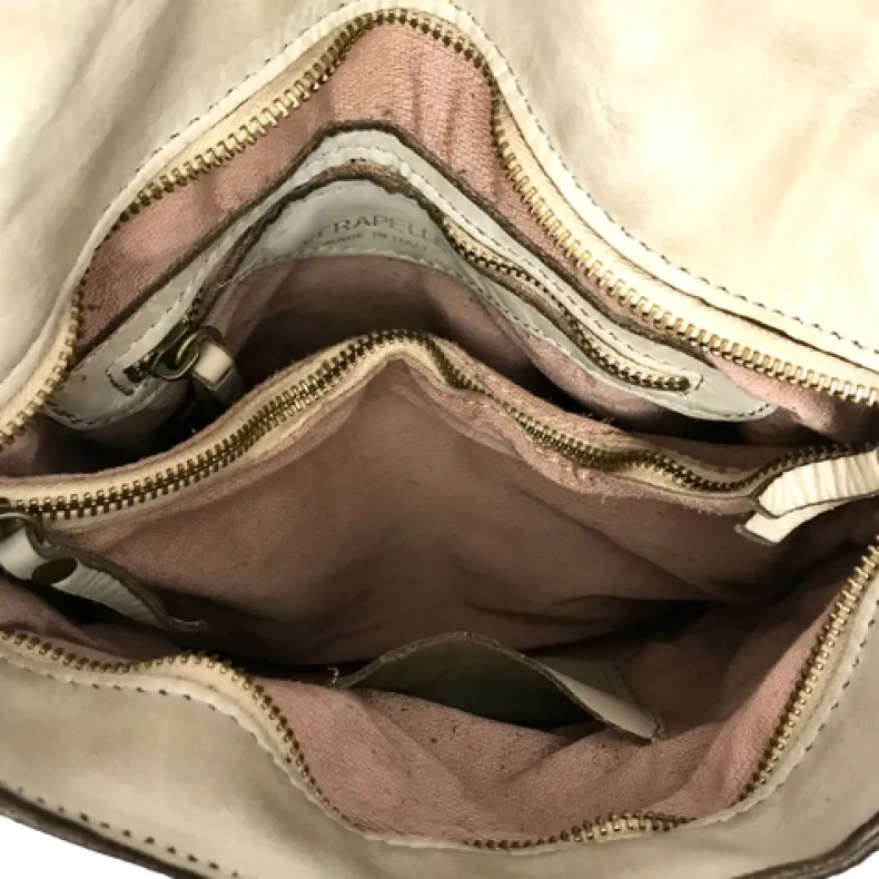 Handcrafted Backpack In Woven Leather