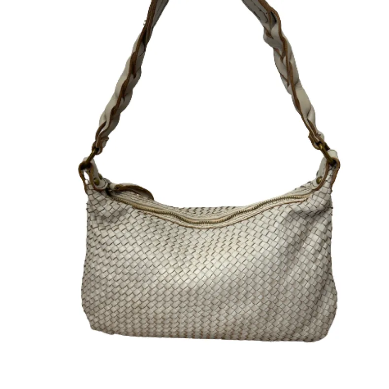 Handcrafted Bag In Woven Leather