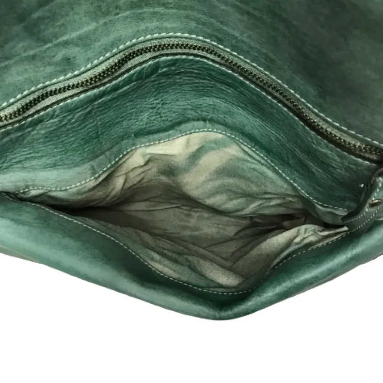 Handcrafted Bag Washed With Studs