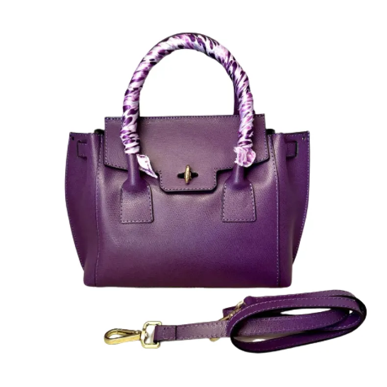 Handcrafted Bag With Twist Lock S