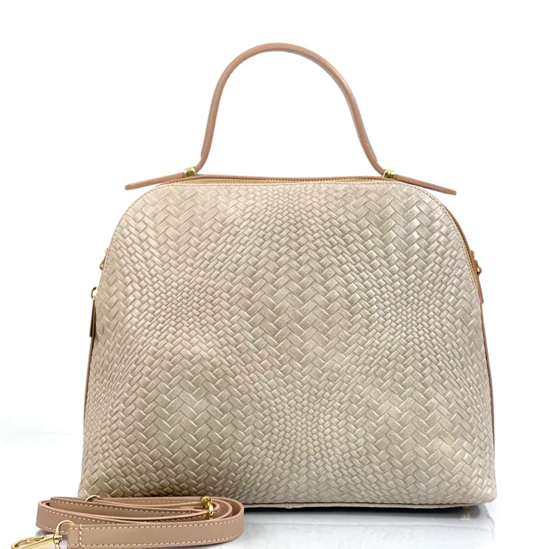 Handcrafted Bag With Two Compartments