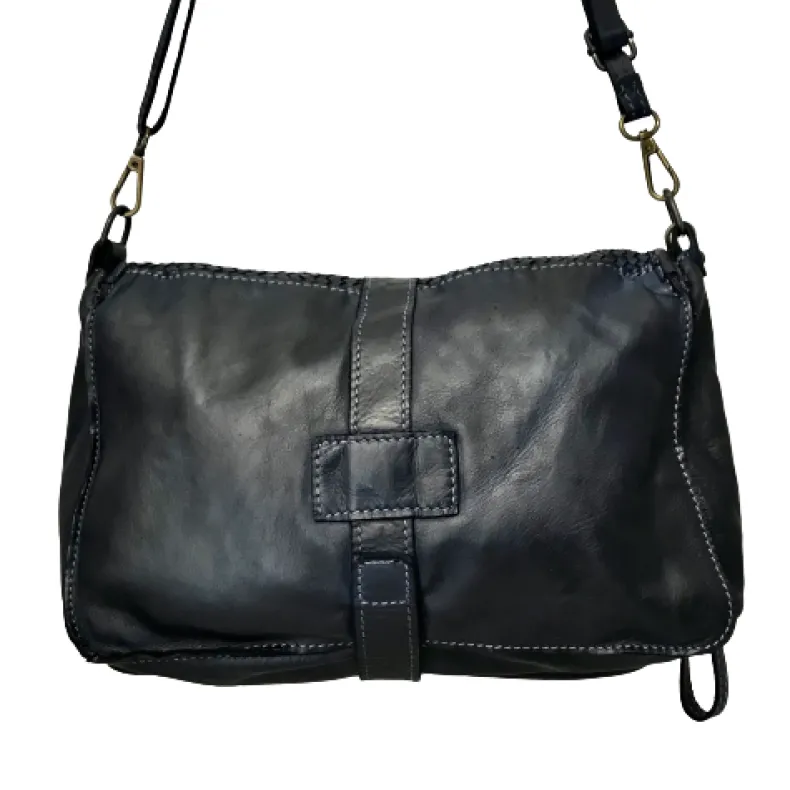 Handcrafted Bag With Woven Leather