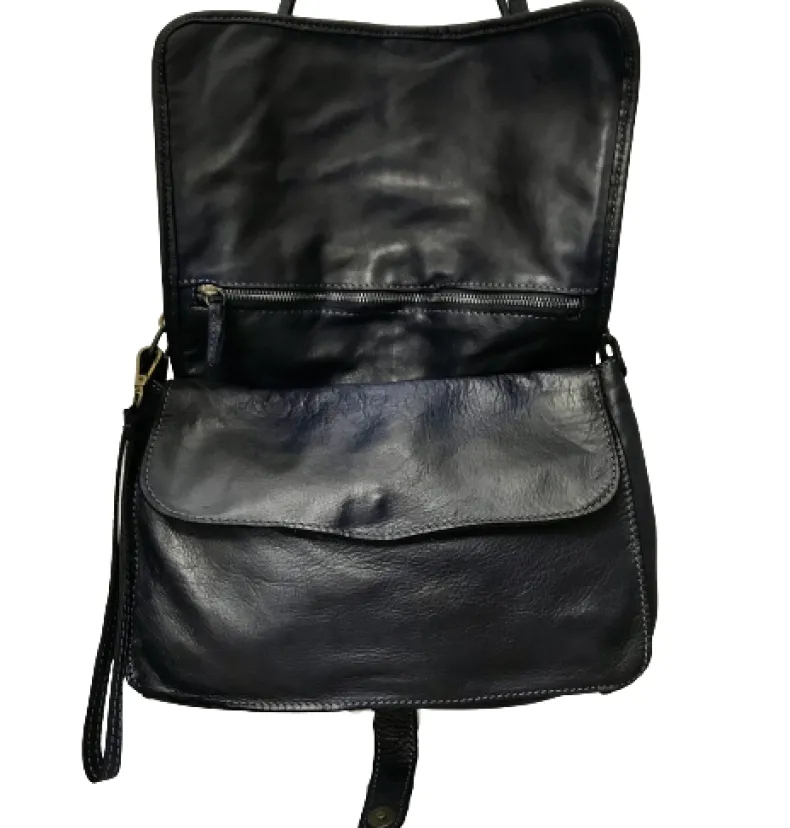 Handcrafted Bag With Woven Leather