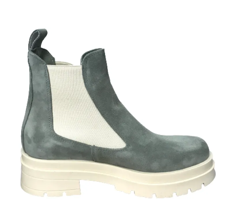 Handcrafted Beatles In Sage Suede