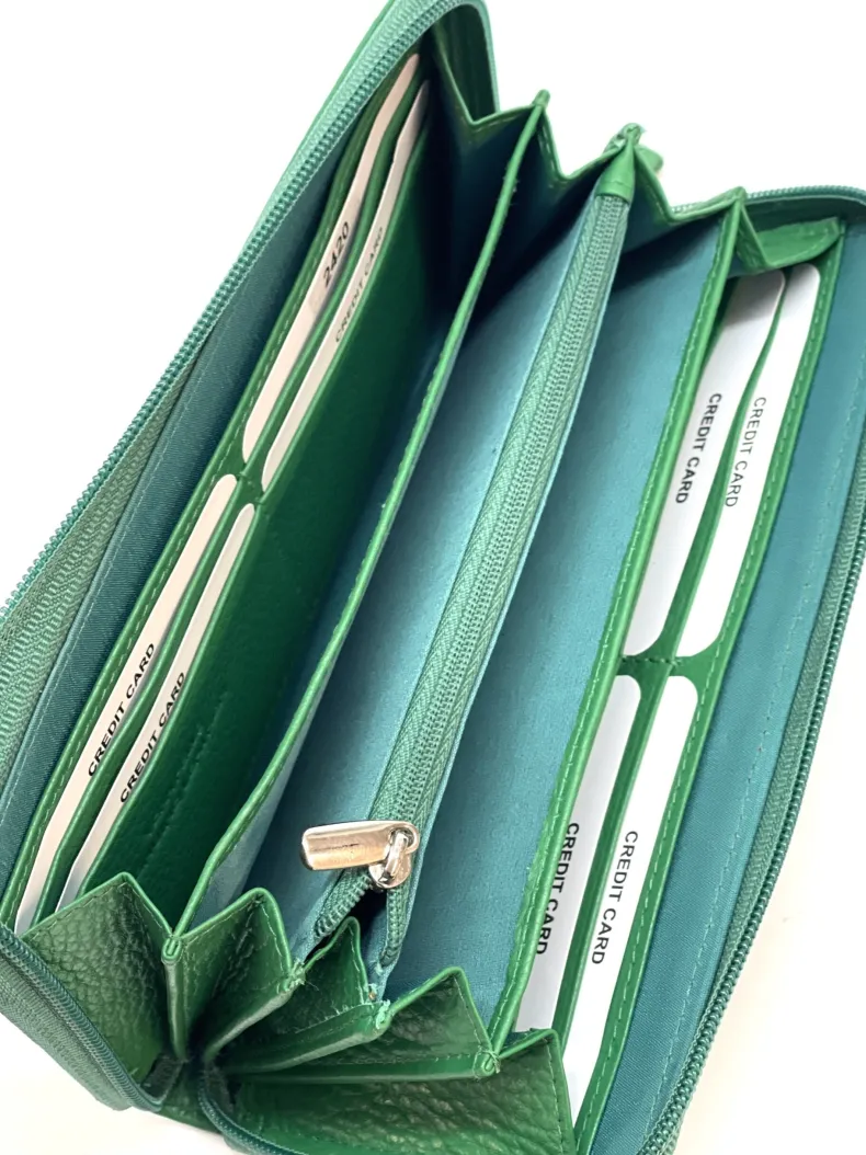 Handcrafted Dollar Leather Wallet 2420