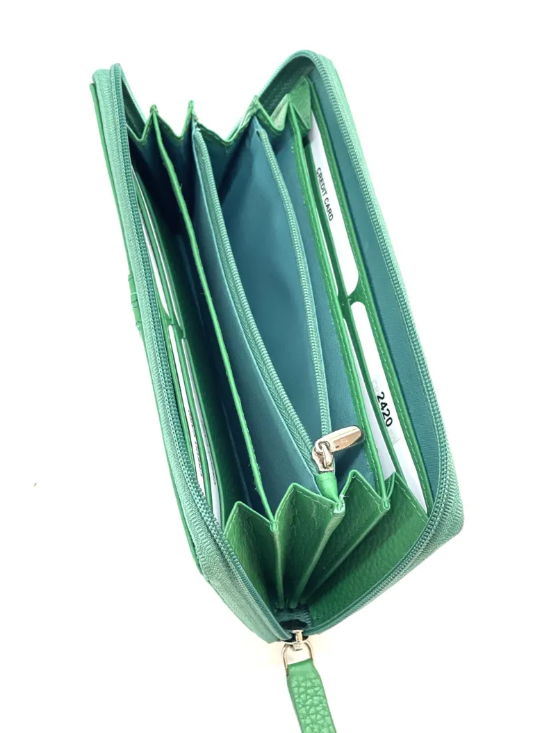 Handcrafted Dollar Leather Wallet 2420