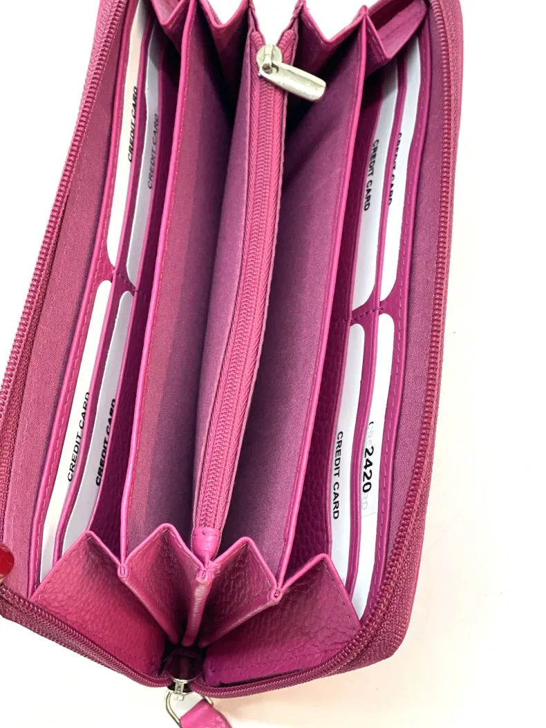 Handcrafted Dollar Leather Wallet 2420