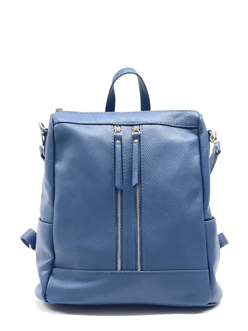 Handcrafted Leather Backpack With Handle